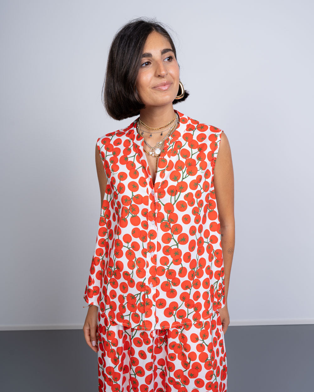 CAMICIA DORIS POMODORI