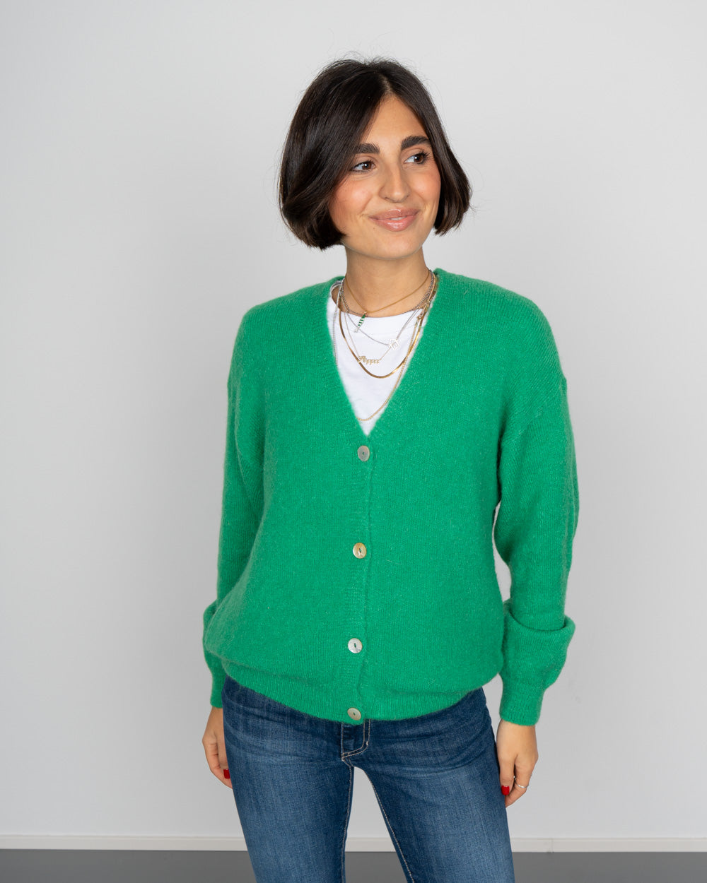 CARDIGAN REGINA VERDE