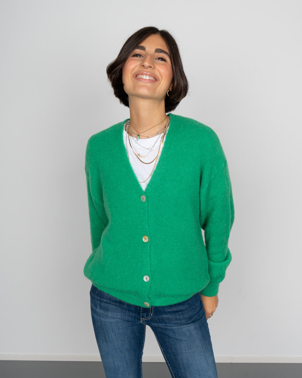 CARDIGAN REGINA VERDE