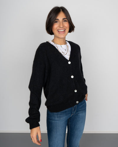 CARDIGAN REGINA NERO