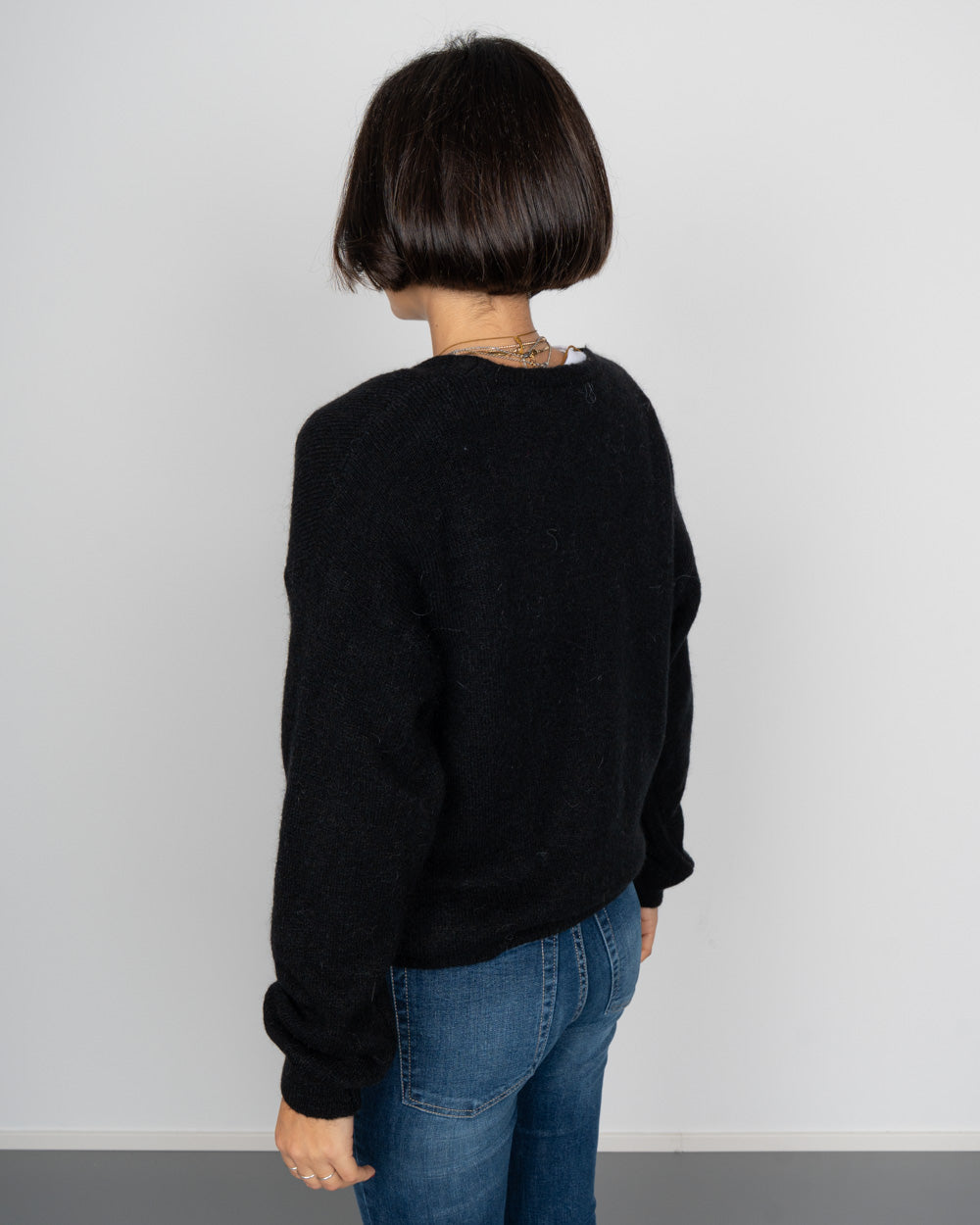 CARDIGAN REGINA NERO