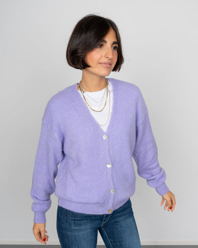 CARDIGAN REGINA LILLA