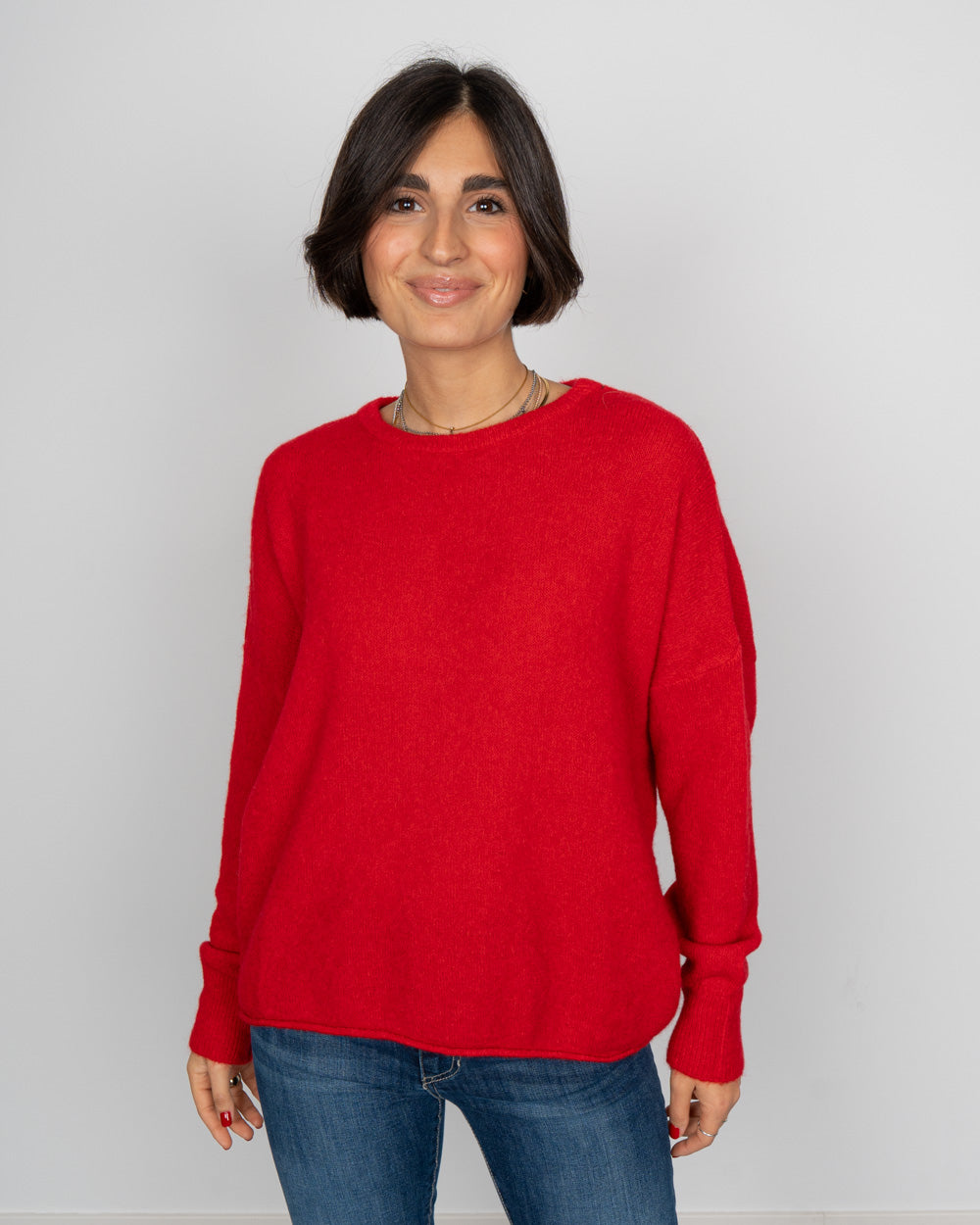 MAGLIONE ROBY ROSSO