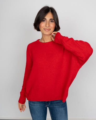 MAGLIONE ROBY ROSSO