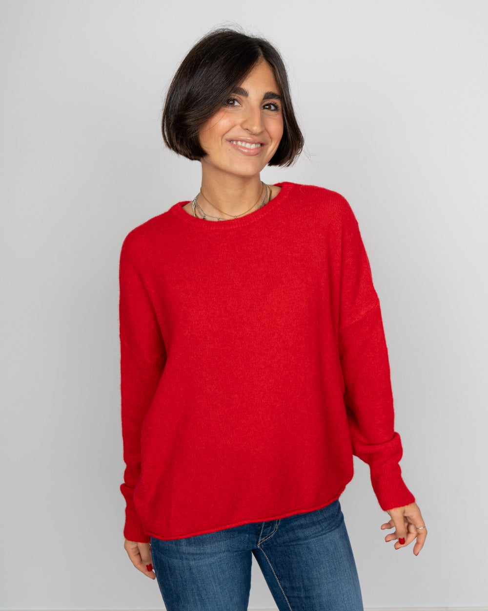 MAGLIONE ROBY ROSSO
