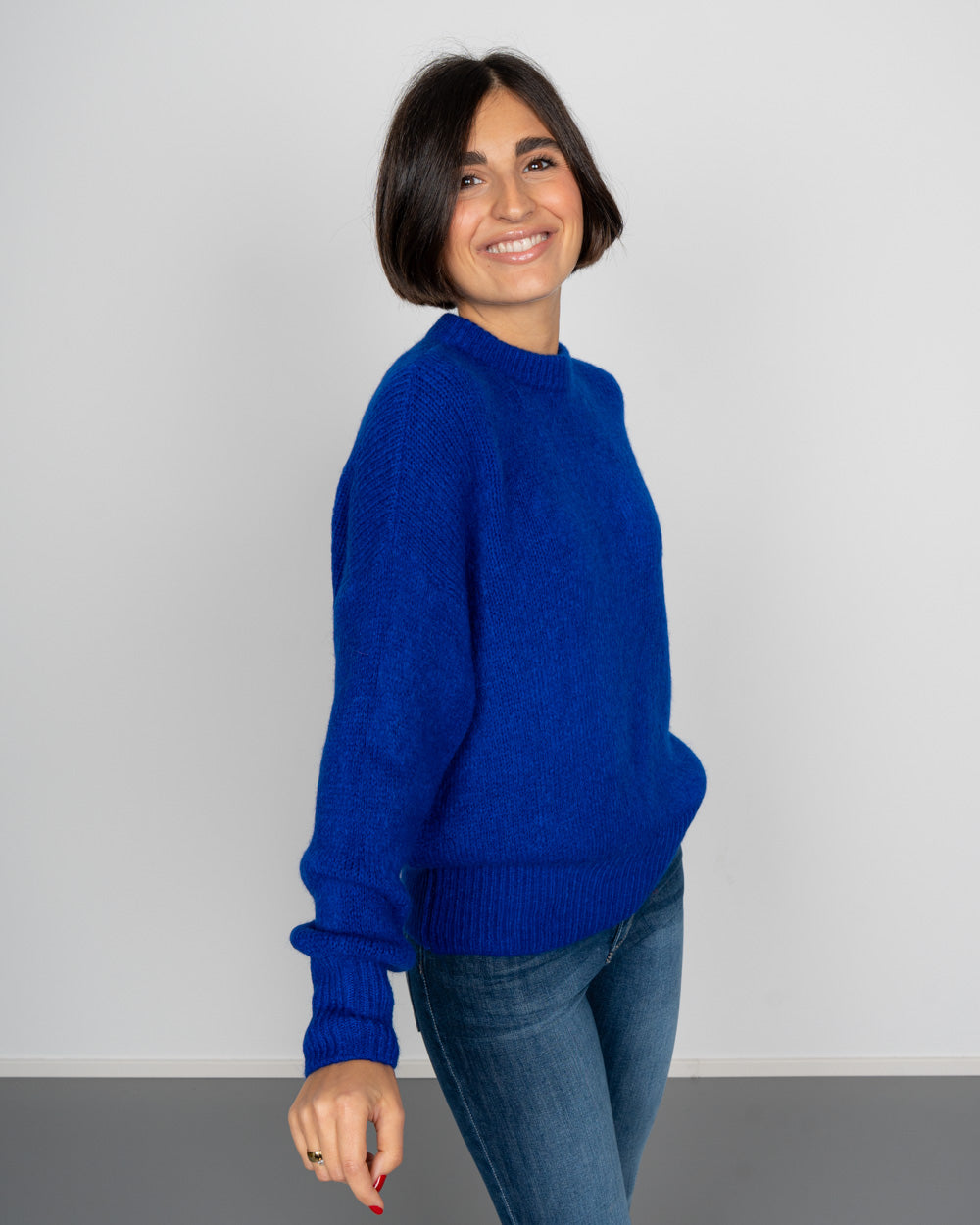MAGLIONE RITA BLU ROYAL