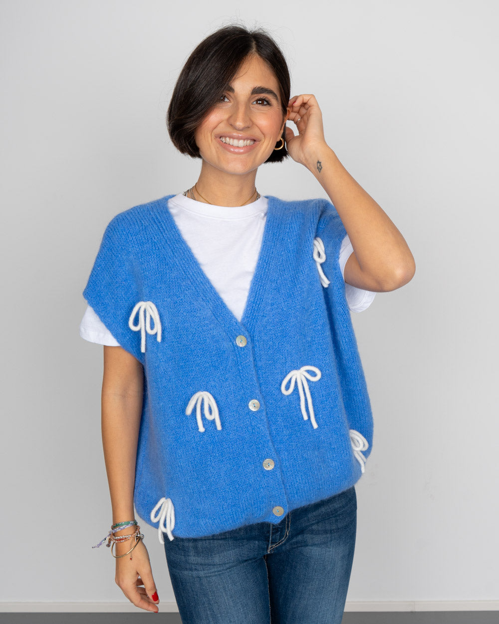 GILET RAFFAELLA CARTA DA ZUCCHERO