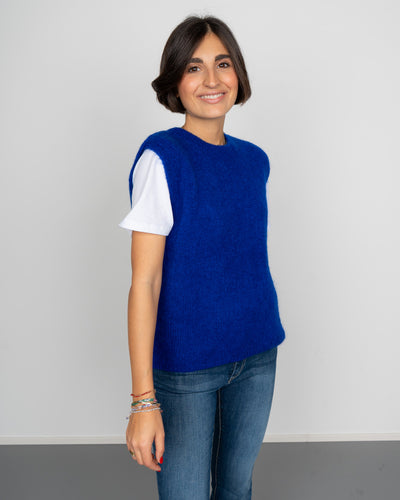 GILET ROMINA BLU ROYAL