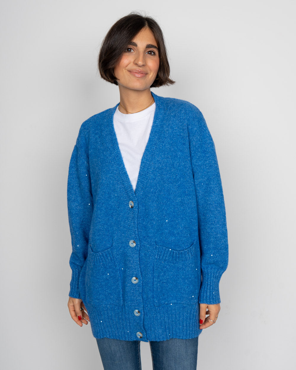 CARDIGAN FIAMMA DENIM