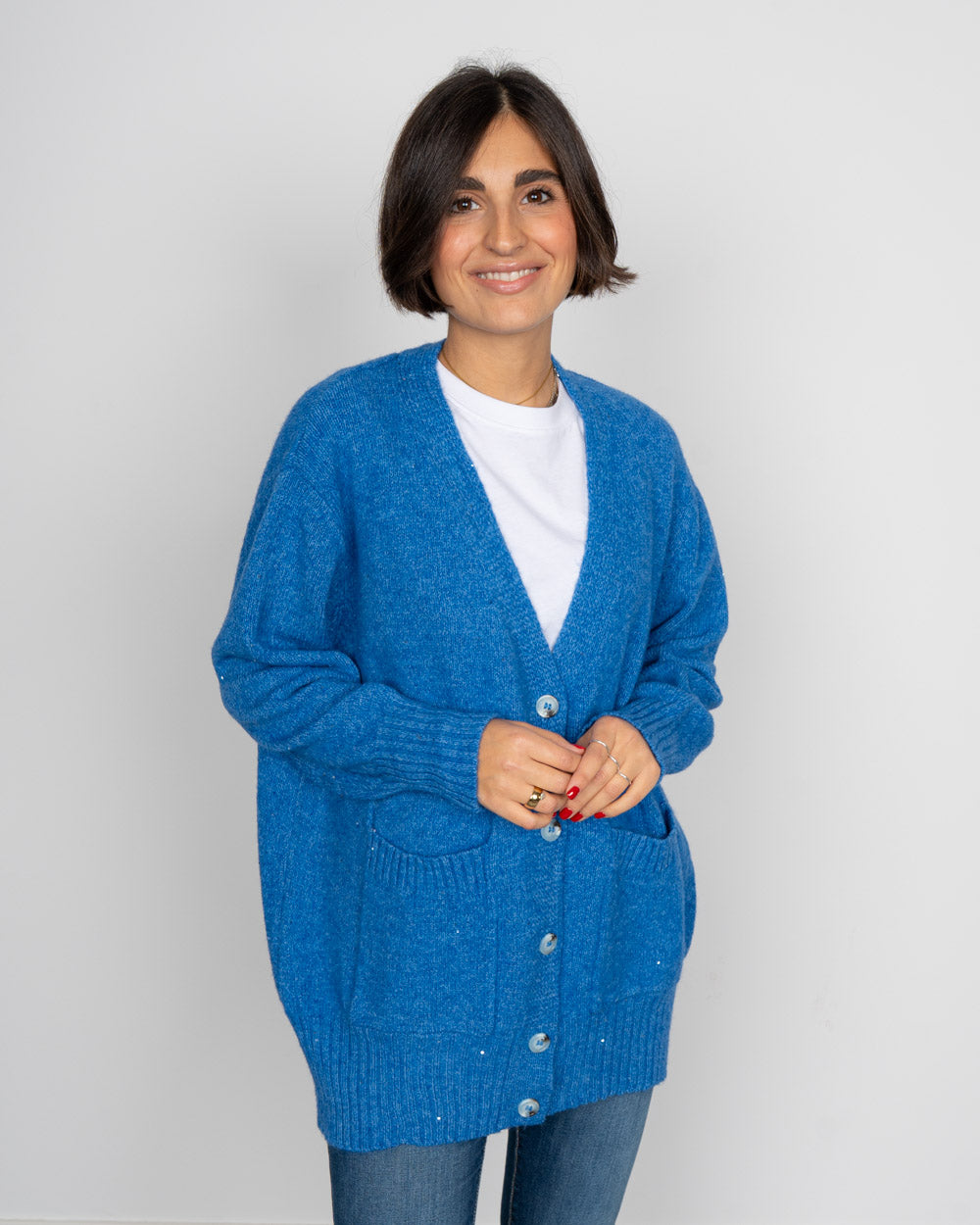 CARDIGAN FIAMMA DENIM