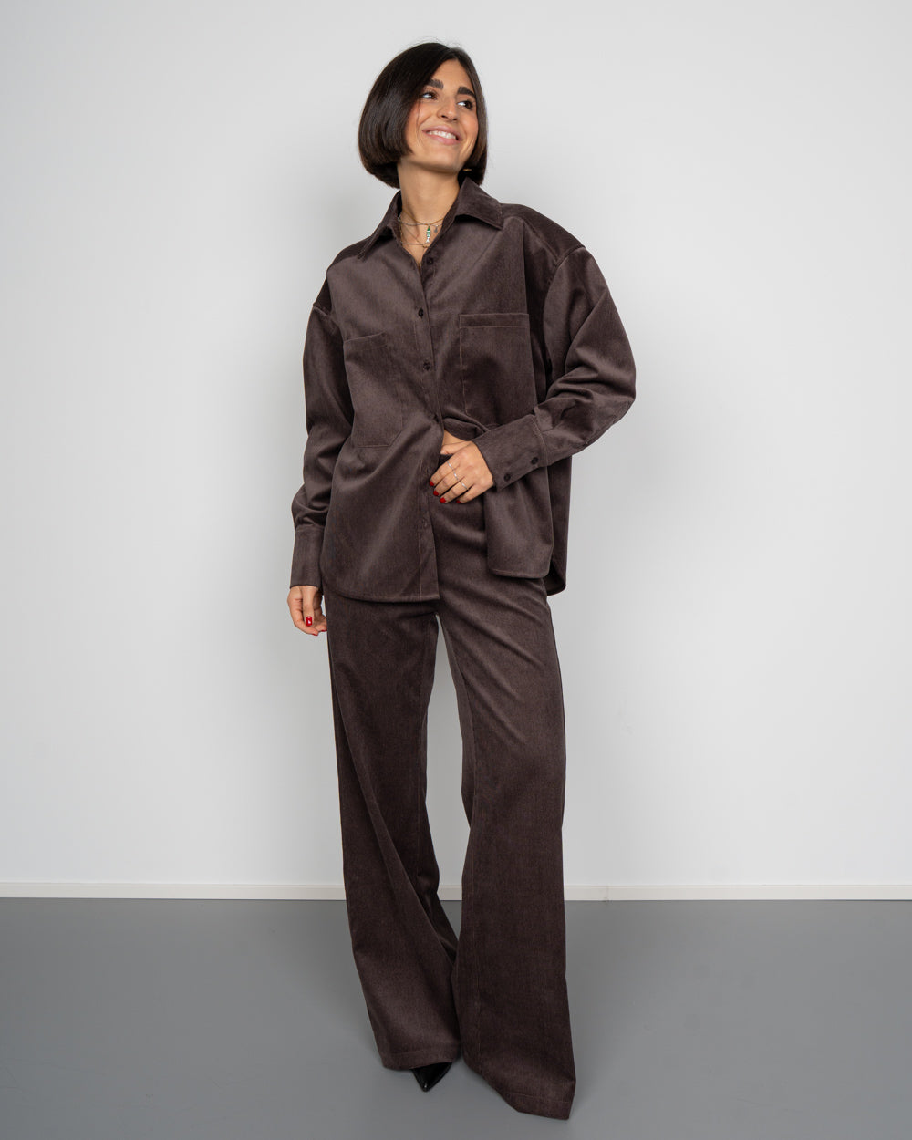 PANTALONE BICE CIOCCOLATO