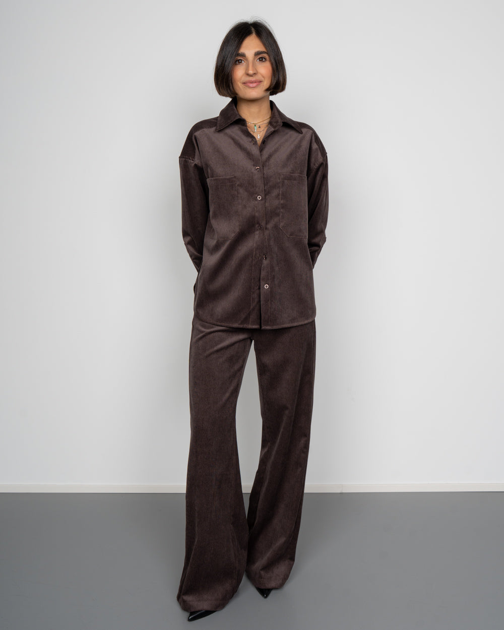 PANTALONE BICE CIOCCOLATO