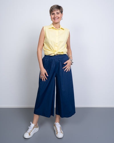 PANTALONE JASMINE BLU