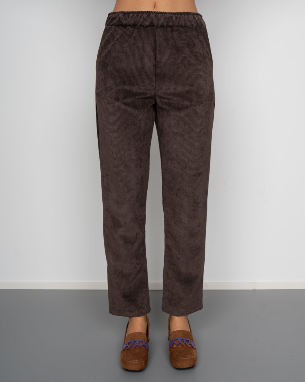 PANTALONE ALLY CIOCCOLATO