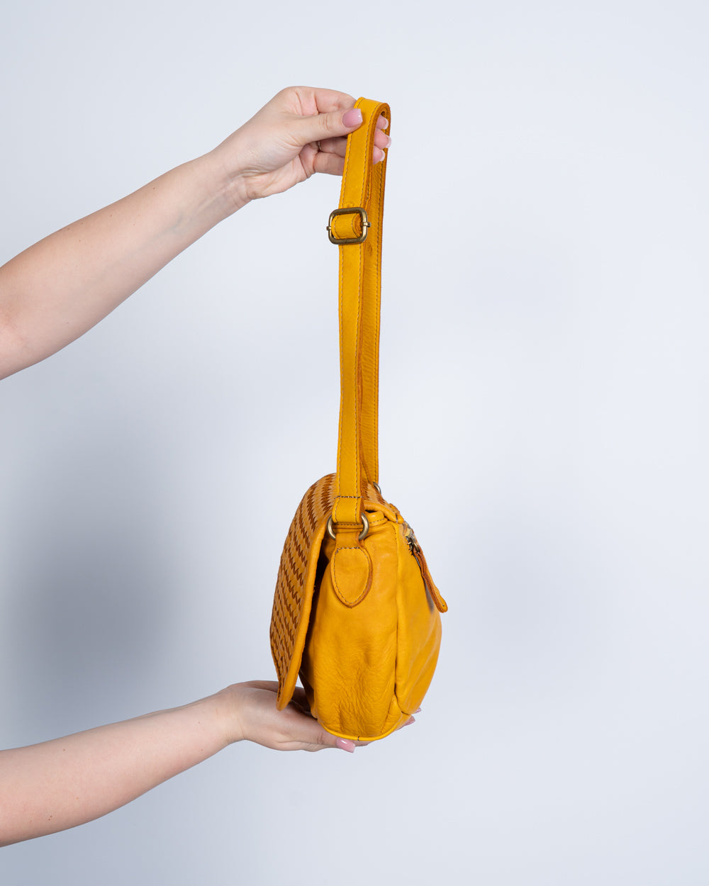BORSA MARGHERITA GIALLO
