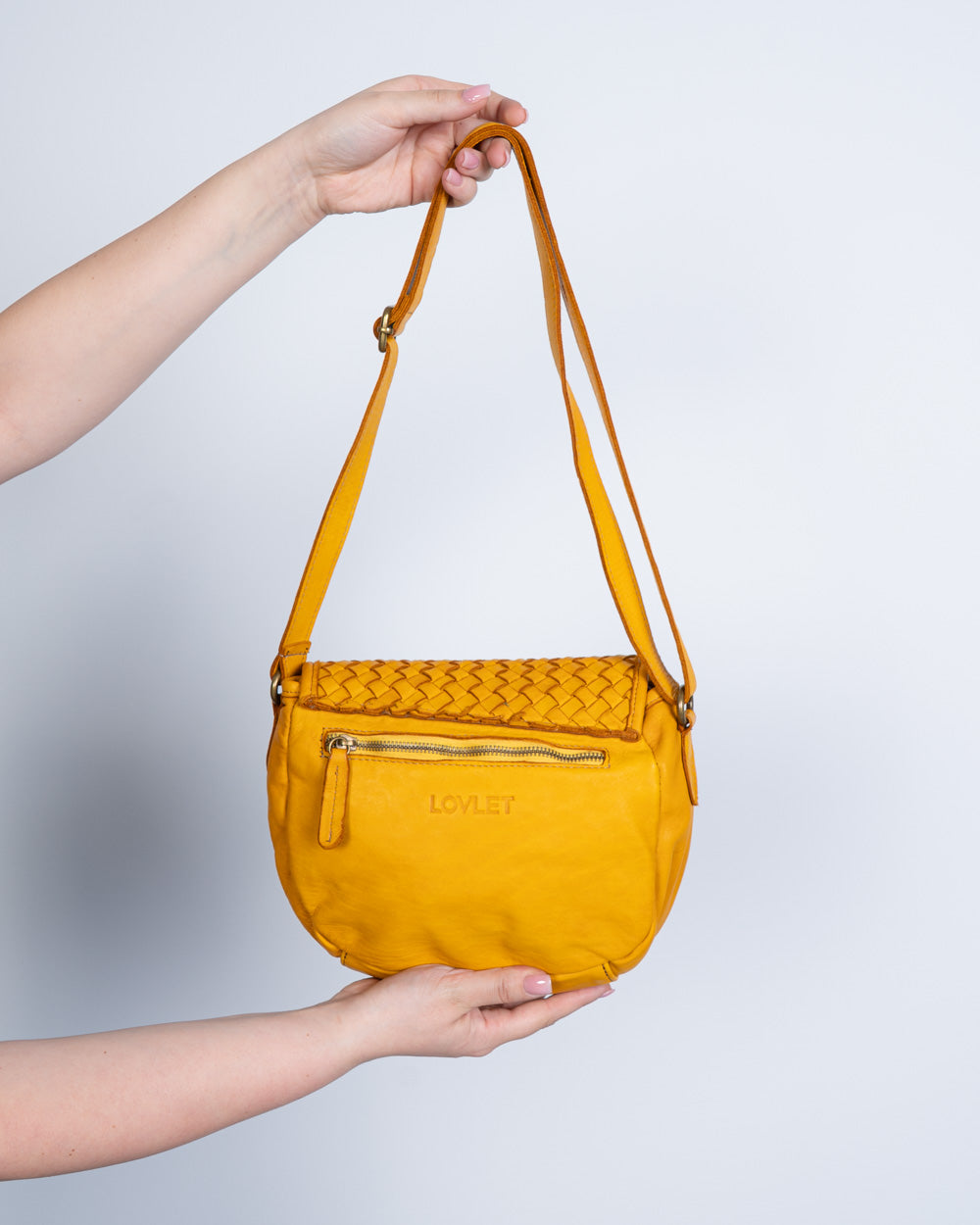 BORSA MARGHERITA GIALLO