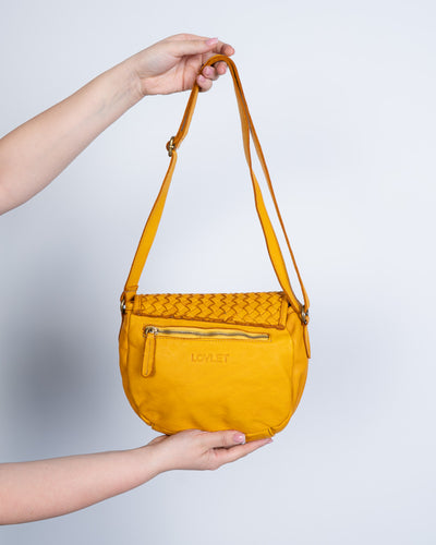 BORSA MARGHERITA GIALLO