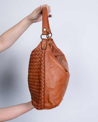 BORSA MIMOSA CUOIO