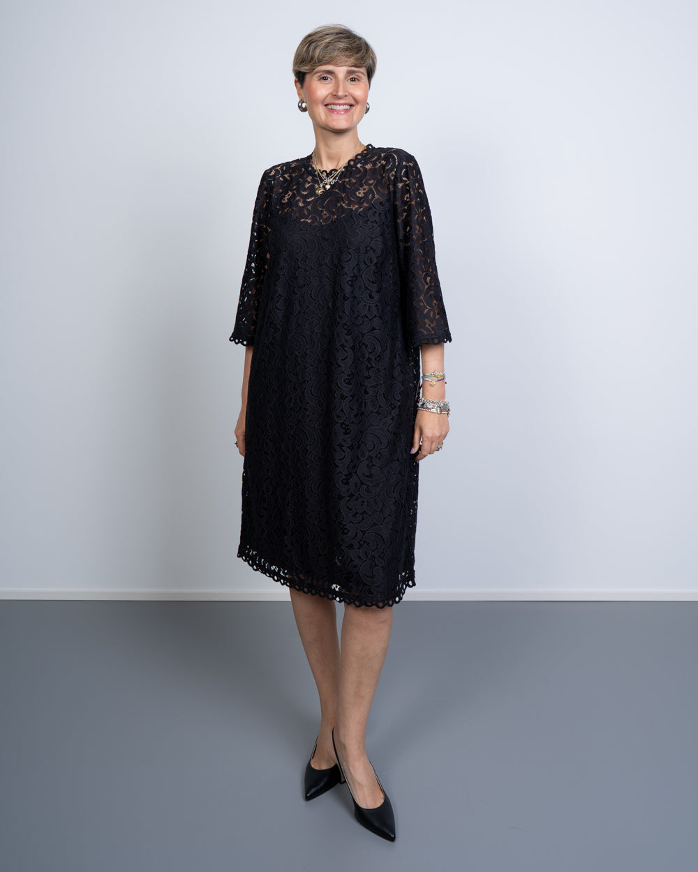 VESTITO CHILLI NERO
