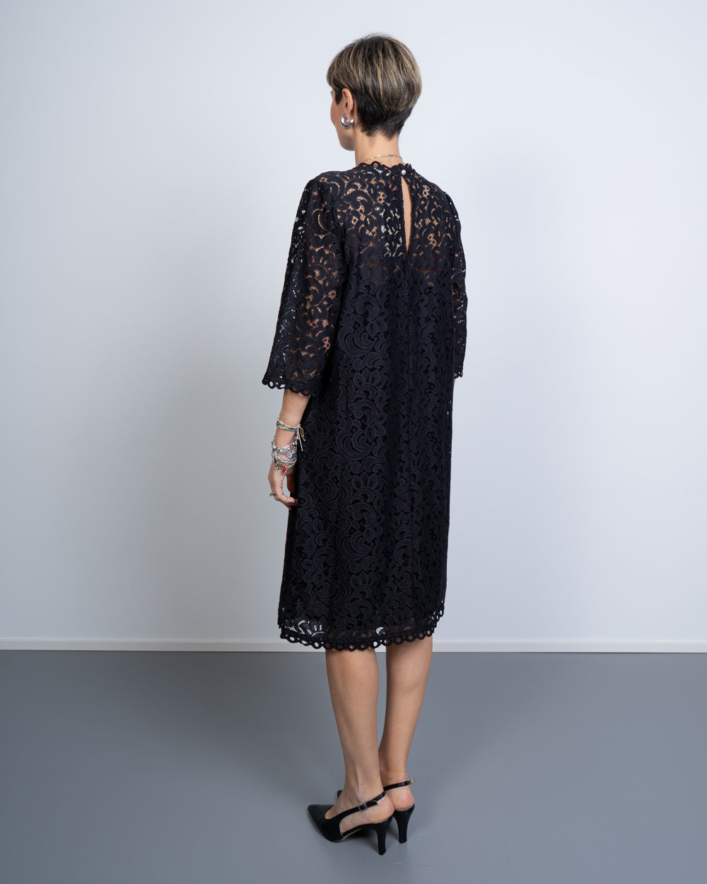 VESTITO CHILLI NERO