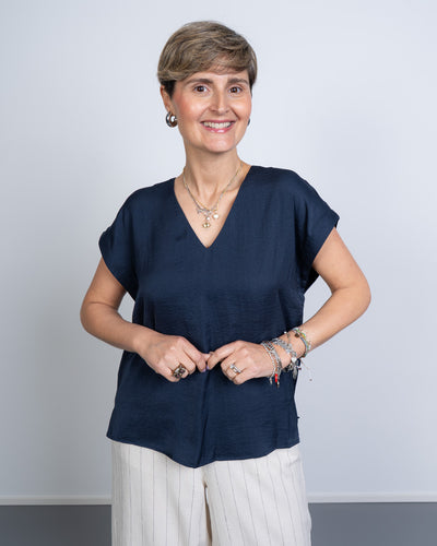T-SHIRT CRISSY BLU