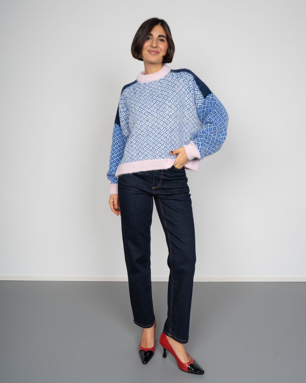 JEANS TWIGGY DENIM SCURO