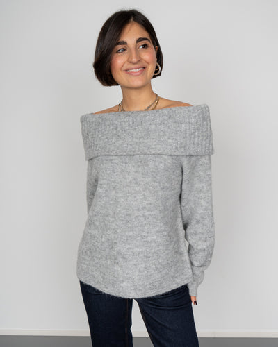 MAGLIONE PAM GRIGIO MEDIO