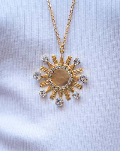 COLLANA SOLE CRISTALLO
