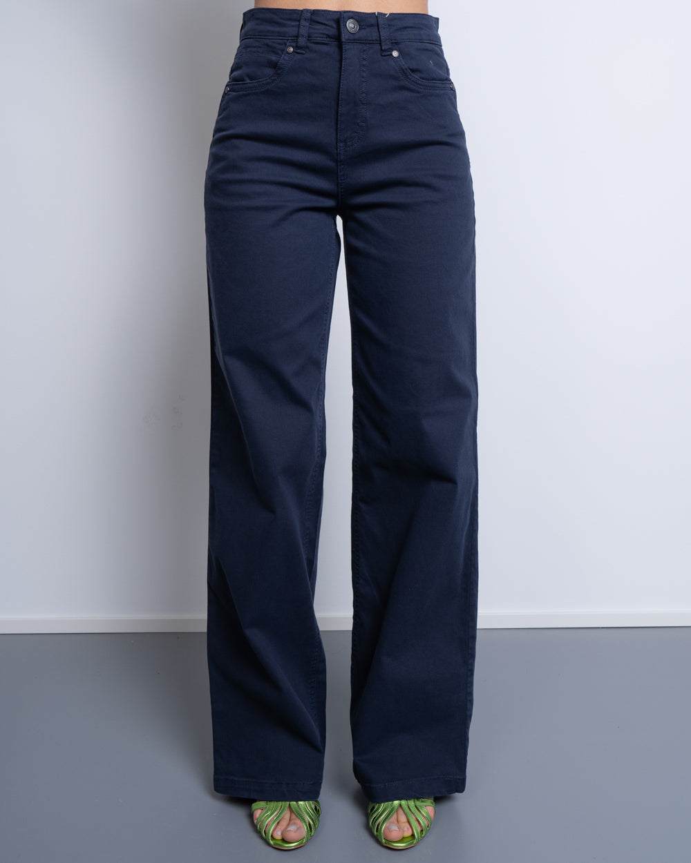 JEANS TWILL BLU