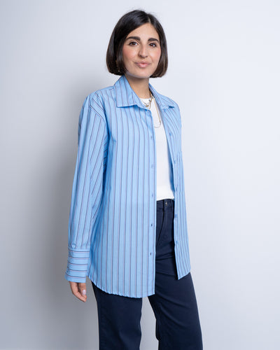 CAMICIA GLENDA BLU