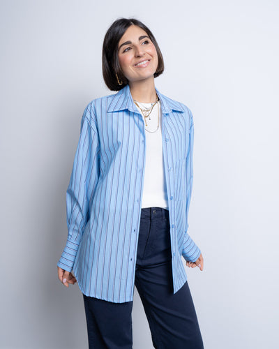 CAMICIA GLENDA BLU
