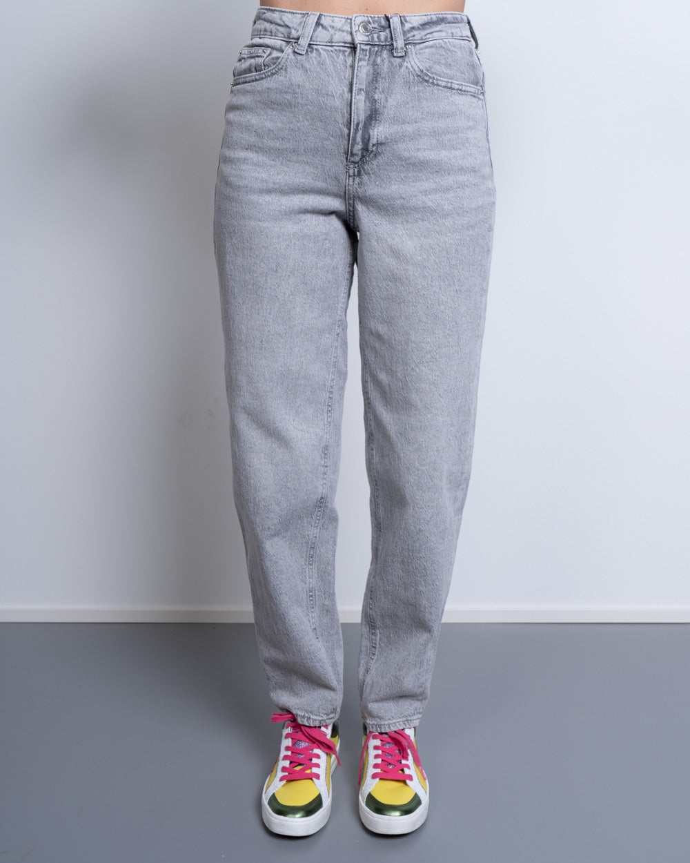 JEANS TESSA GRIGIO CHIARO