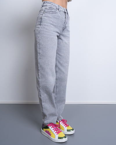 JEANS TESSA GRIGIO CHIARO