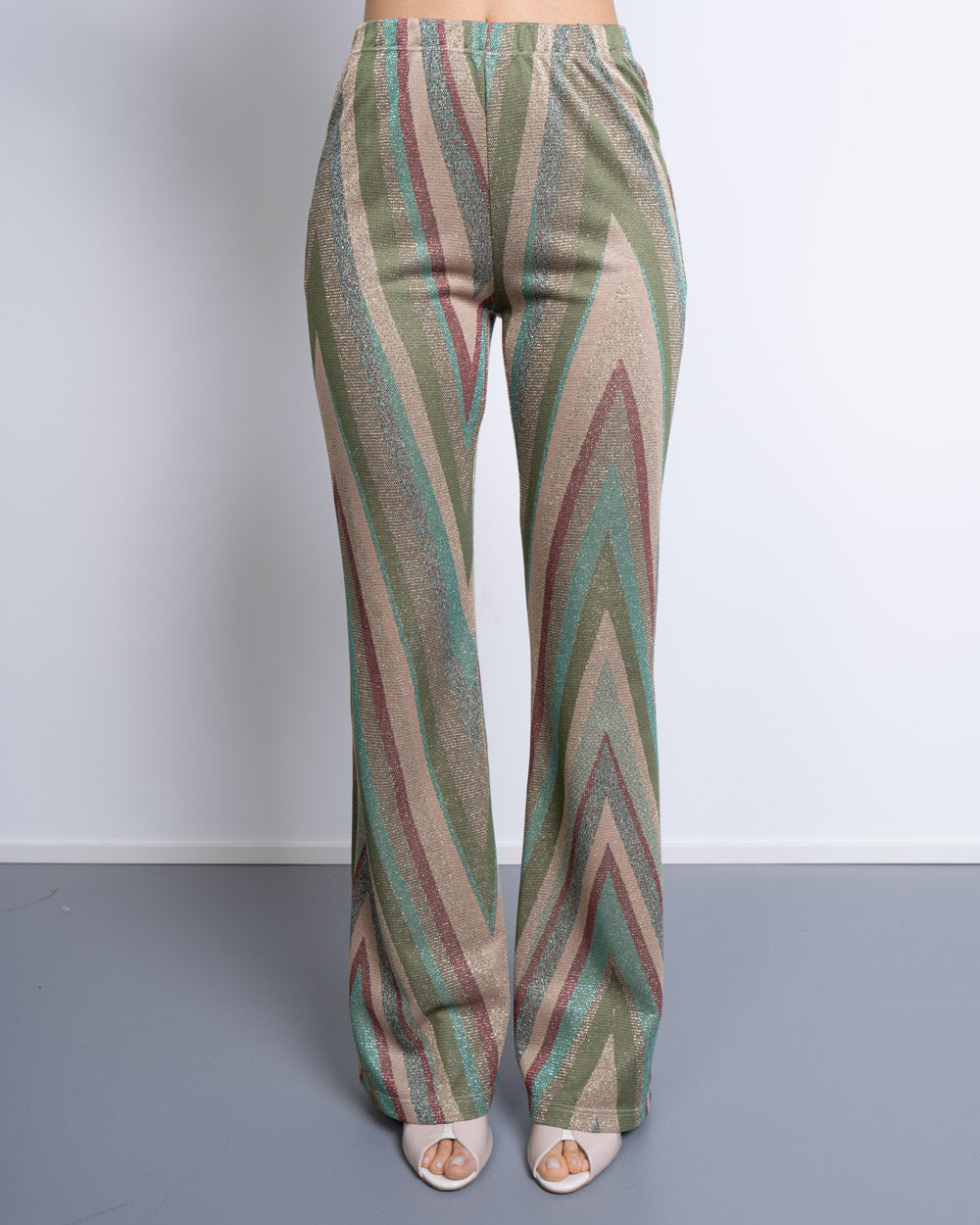 PANTALONE DALILA MULTI VERDE
