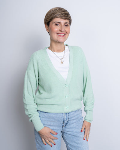 CARDIGAN NEWLEXSUN VERDE