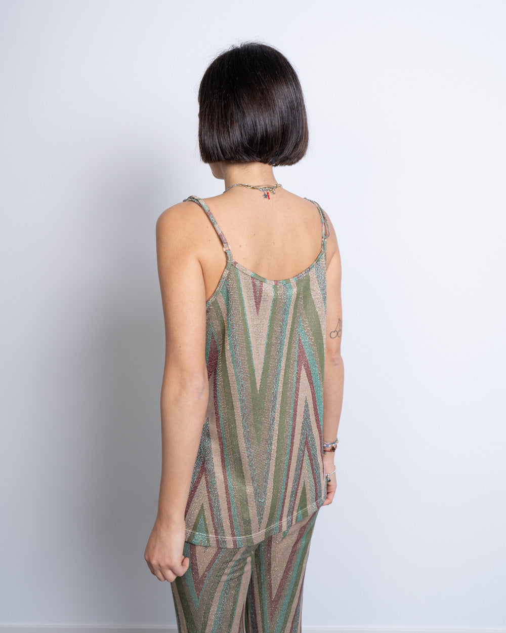 TOP DELIA MULTI VERDE