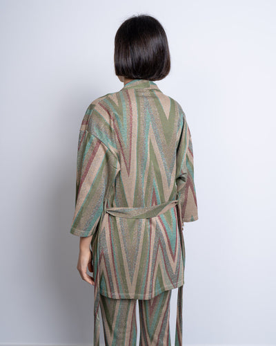 GIACCA DORA MULTI VERDE