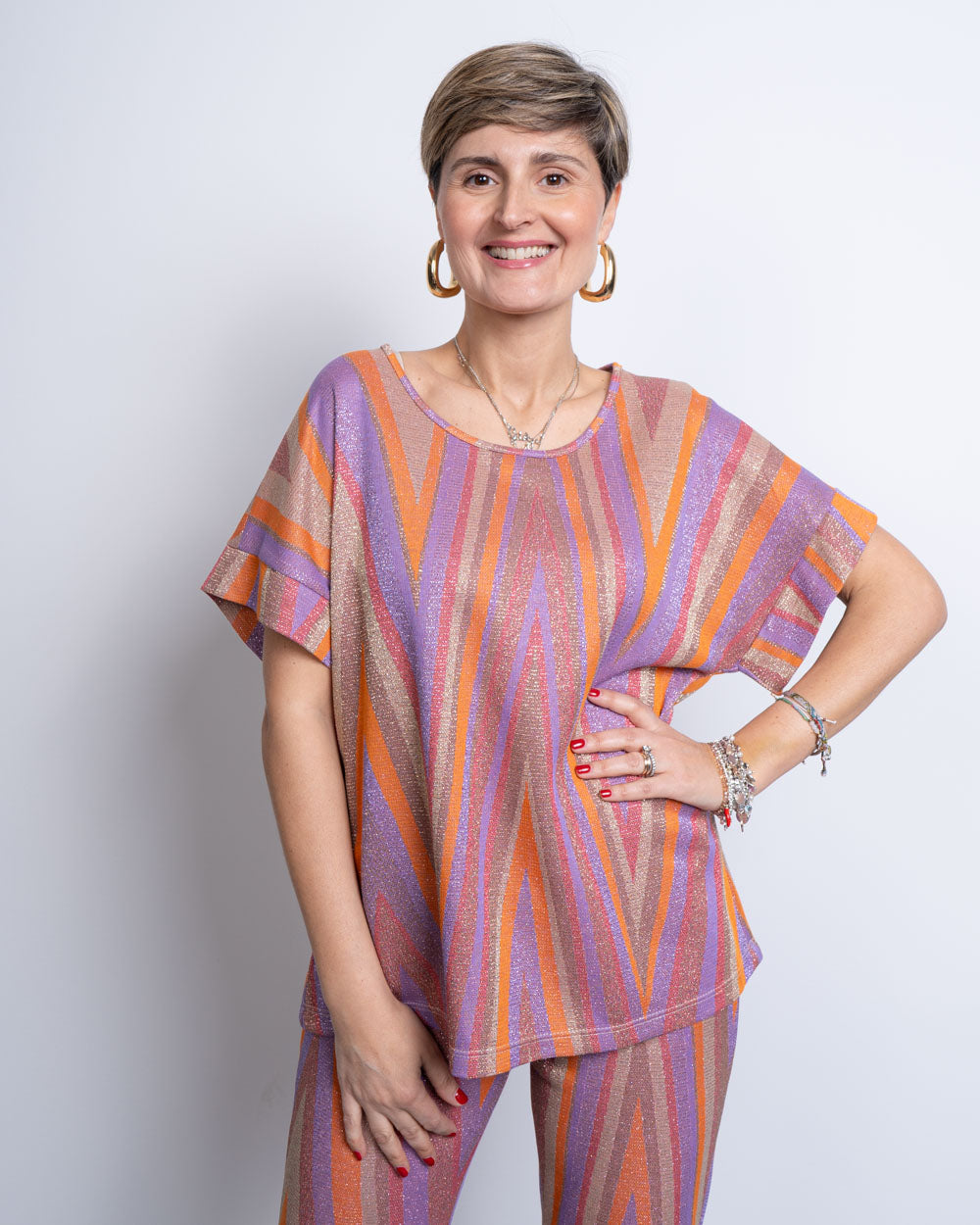 BLUSA DAFNE MULTI LILLA