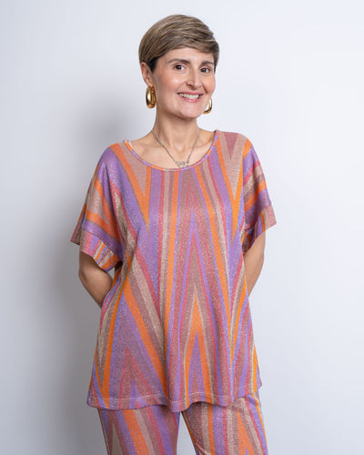 BLUSA DAFNE MULTI LILLA