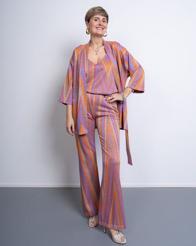 PANTALONE DALILA MULTI LILLA