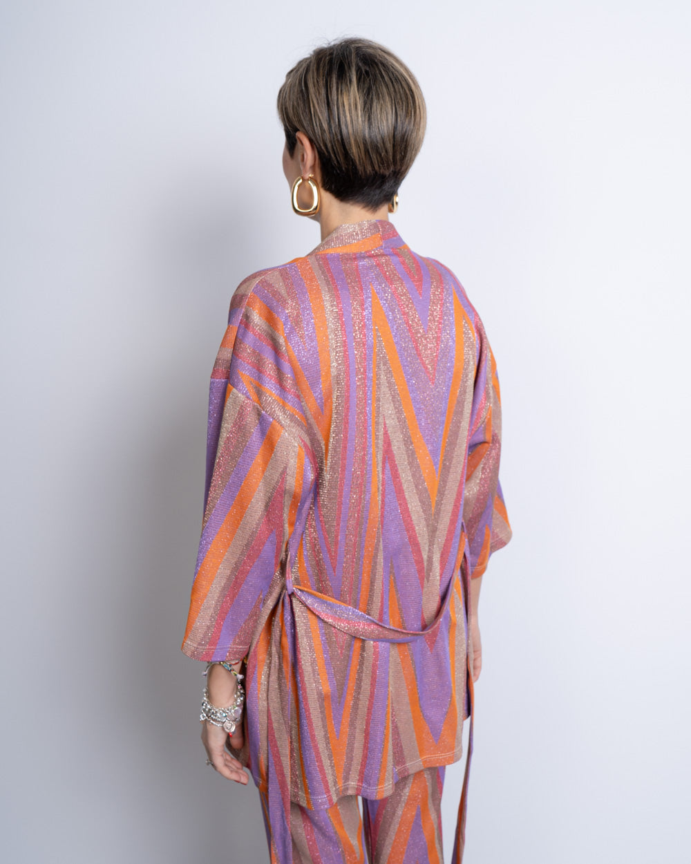 GIACCA DORA MULTI LILLA