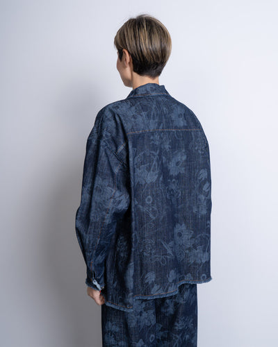 GIUBBINO ARABELLA DENIM SCURO