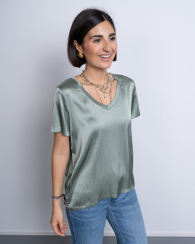 BLUSA IOLE SALVIA