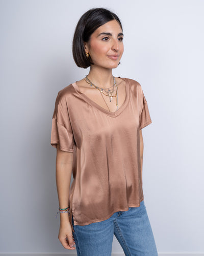 BLUSA IOLE SABBIA