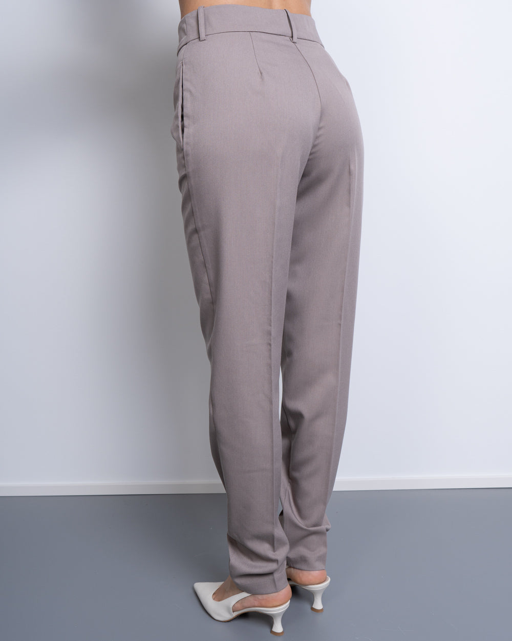 PANTALONE NILA TAPERED TAUPE