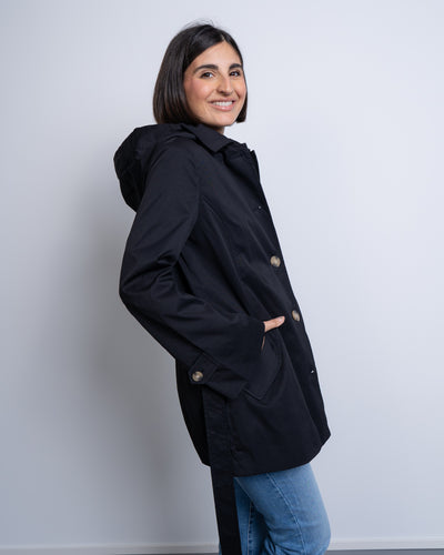 TRENCH CHELSEA NERO