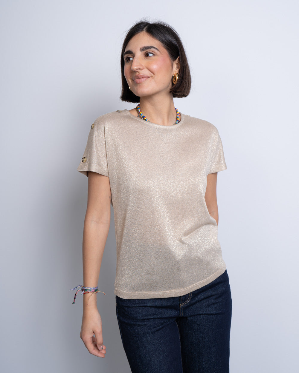 T-SHIRT BROOK BEIGE