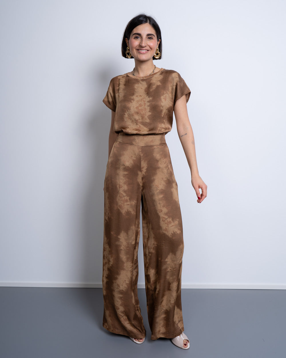 PANTALONE ANNA MARRONE