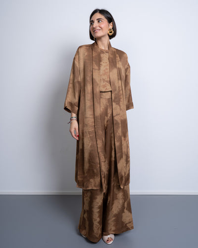 KIMONO AGNESE MARRONE