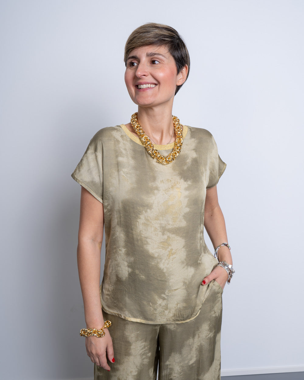 BLUSA AGATA VERDE